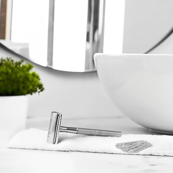 ZOMCHI Double Edge Safety Razor for Men & Women - Image 5