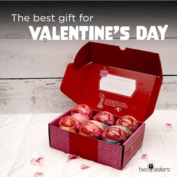 Valentines Bath Bombs for Kids with Surprise Toy Inside