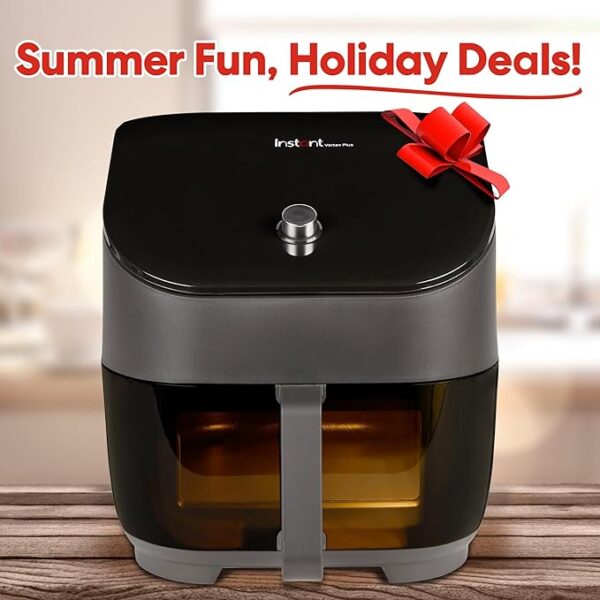 Instant Pot Vortex Plus 6QT ClearCook Air Fryer, Clear Windows - Image 2