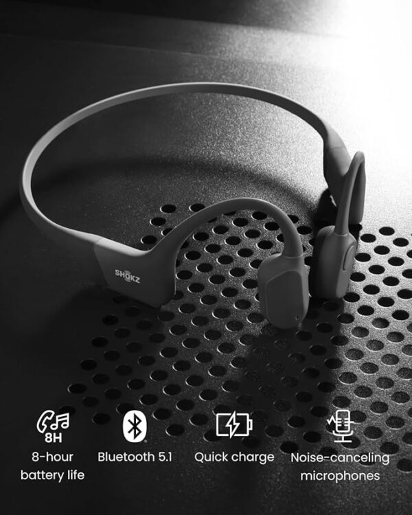 SHOKZ OpenRun - Open-Ear Bluetooth Bone Conduction Sport Headphones - Image 3