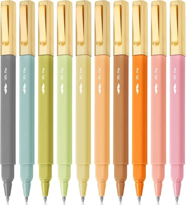 Mr. Pen- Aesthetic Pens, 10 Pack, Assorted Colors