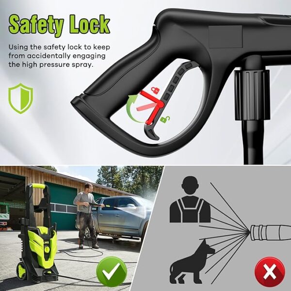 Electric Pressure Washer, 4200 PSI 2.5 GPM Power Washer - Image 2
