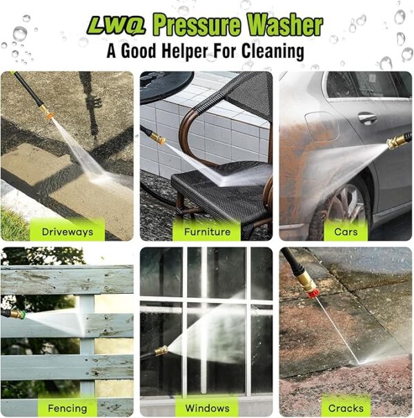 Electric Pressure Washer, 4200 PSI 2.5 GPM Power Washer - Image 6