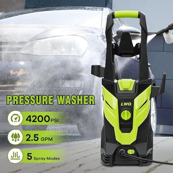 Electric Pressure Washer, 4200 PSI 2.5 GPM Power Washer - Image 3