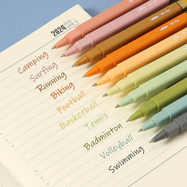 Mr. Pen- Aesthetic Pens, 10 Pack, Assorted Colors - Image 5