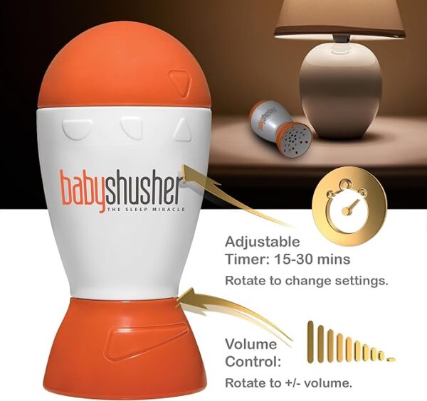 Baby Shusher - The Original Shhh Calming Sound Machine for Baby - Image 4