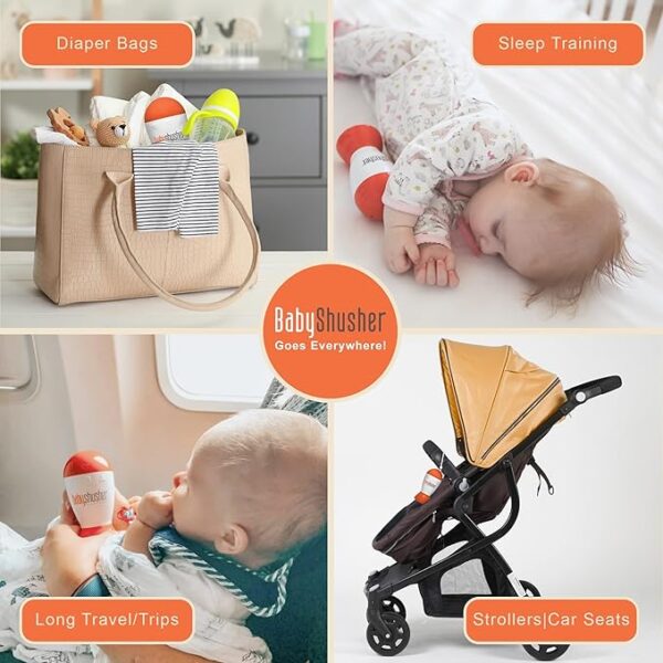 Baby Shusher - The Original Shhh Calming Sound Machine for Baby - Image 6