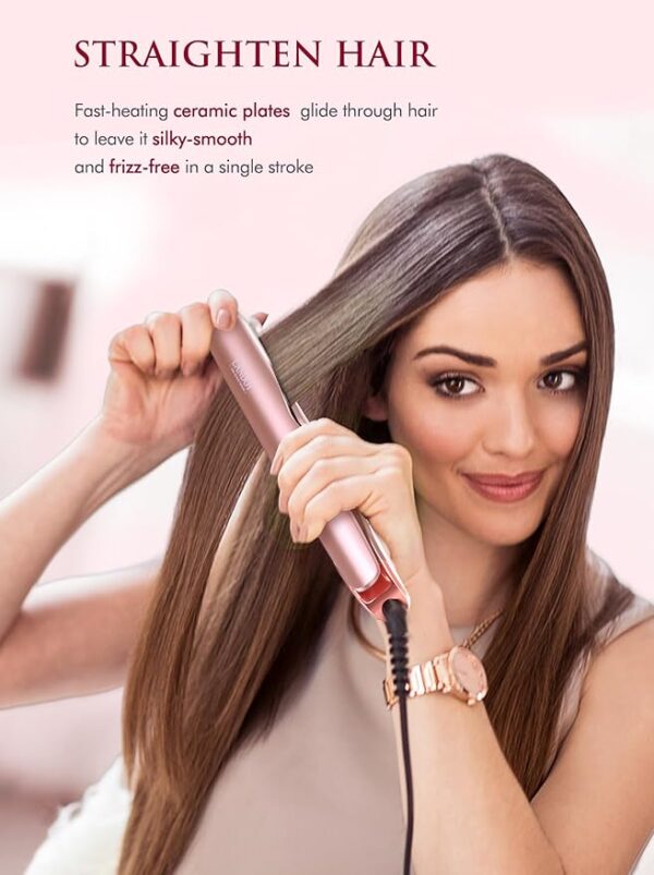 Ceramic Hair Straightener and Curler 2 in 1 - Image 3