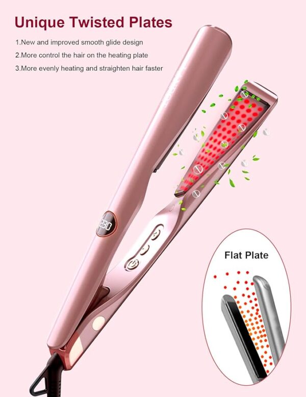 Ceramic Hair Straightener and Curler 2 in 1 - Image 5