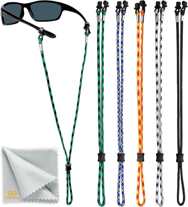 SIGONNA Eyeglasses String Holder Strap Cord - Eyeglass Chain for Men Women -