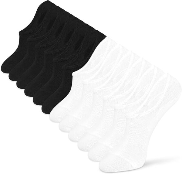 IDEGG No Show Socks Womens and Men