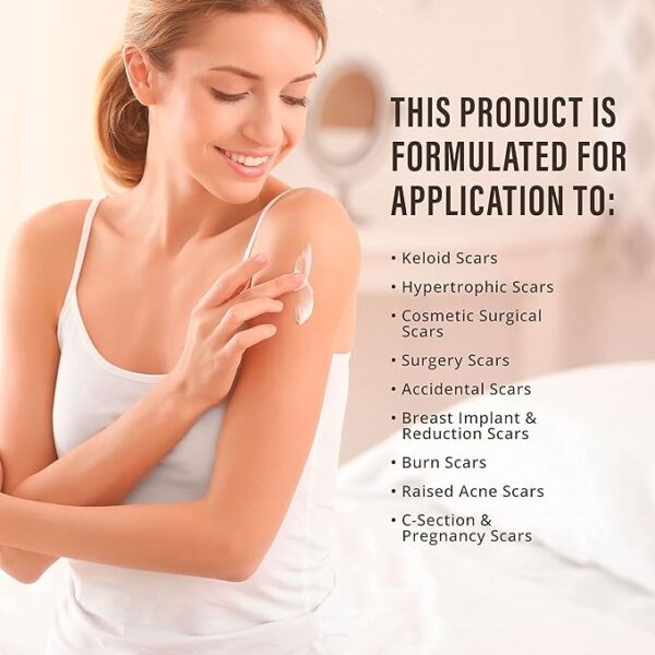 100% Silicone Scar Gel Scar Cream - Advanced Scar Gel for Surgical Scars - Image 4