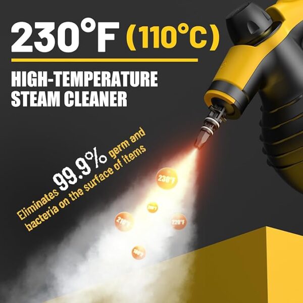 Pressurized Handheld Steam Cleaner - Image 2