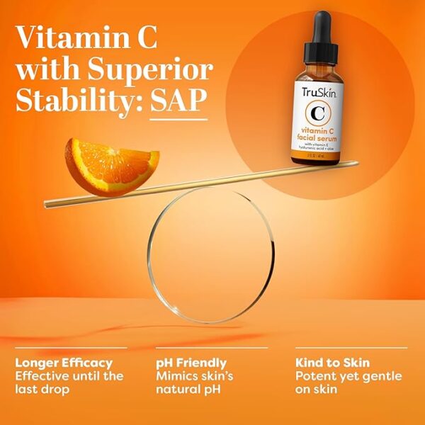 TruSkin Vitamin C Serum – Anti Aging Facial Serum with Vitamin C - Image 4