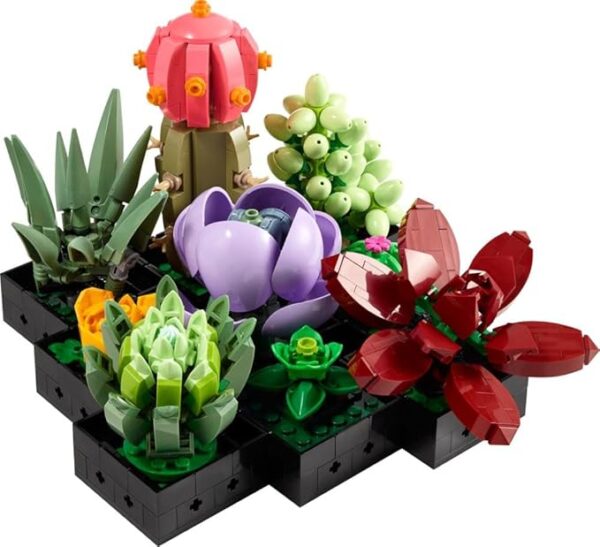 LEGO Icons Succulents Artificial Plant Set for Adults - Image 4