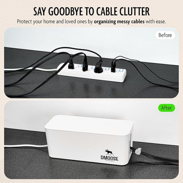 DMoose Cable Management Box - 2 Pack - Image 2