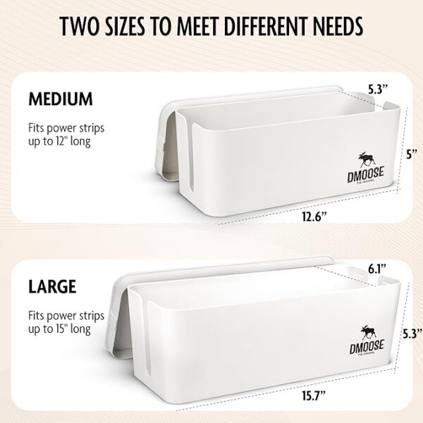 DMoose Cable Management Box - 2 Pack - Image 4