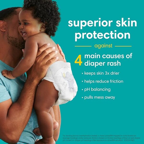 Pampers Baby Diapers - Swaddlers - Size 4, 150 Count - Image 5