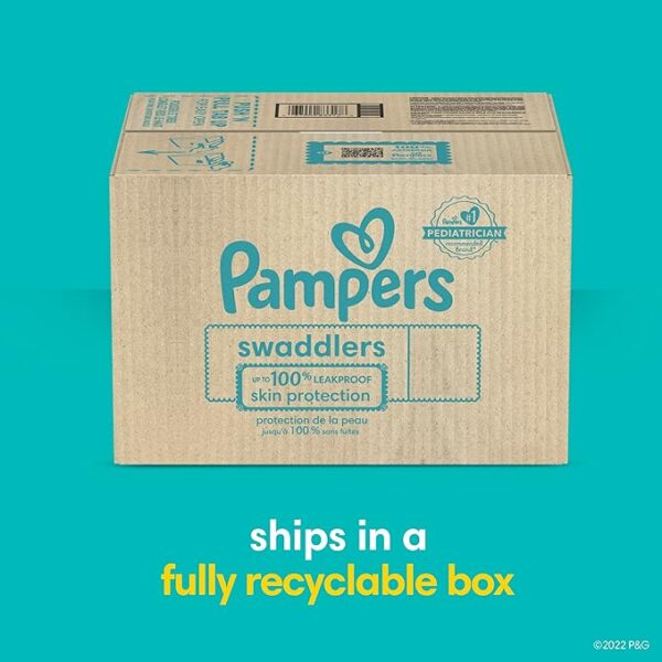 Pampers Baby Diapers - Swaddlers - Size 4, 150 Count - Image 3