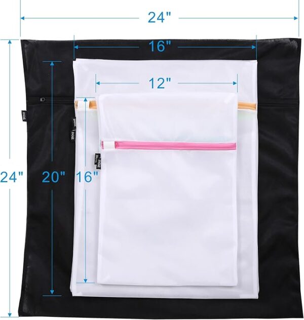 BAGAIL Laundry Bags Mesh Wash Bag - Image 2