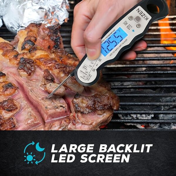 Food Thermometer for Cooking, - Image 2
